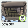 Stowed Overhead Cargo Net
